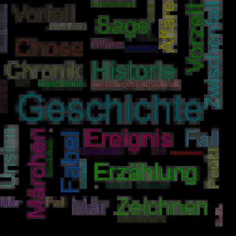 anderes wort für geschichte.